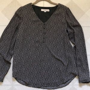 Loft blouse, size small
